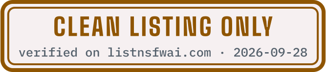 Clean listing only, verified on listnsfwai.com